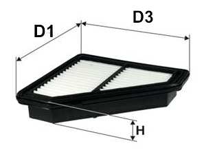 DAVID VASCO A449 VASCO FILTERS Air Filter