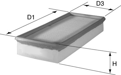 DAVID VASCO A486 VASCO FILTERS Air Filter