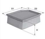 DAVID VASCO A500 VASCO FILTERS Air Filter