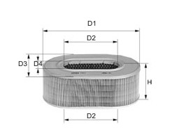DAVID VASCO A560 VASCO FILTERS Air Filter
