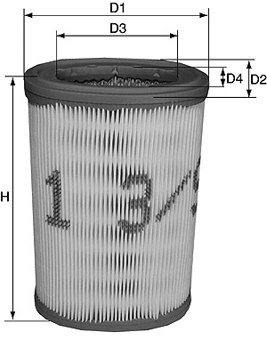 DAVID VASCO A641 VASCO FILTERS Air Filter