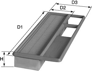 DAVID VASCO A702 VASCO FILTERS Air Filter
