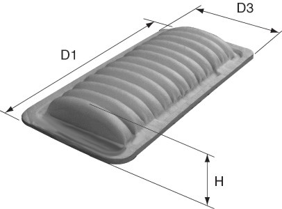DAVID VASCO A712 VASCO FILTERS Air Filter