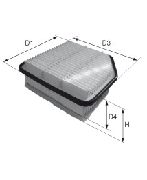 DAVID VASCO A821 VASCO FILTERS Air Filter