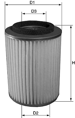 DAVID VASCO A830 VASCO FILTERS Air Filter