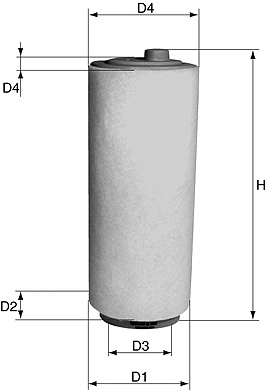 DAVID VASCO A954 VASCO FILTERS Air Filter