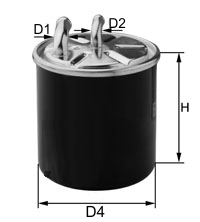 DAVID VASCO C015 VASCO FILTERS Fuel Filter