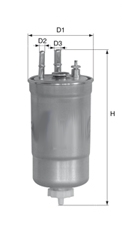 DAVID VASCO C017 VASCO FILTERS Fuel Filter