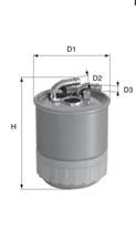 DAVID VASCO C034 VASCO FILTERS Fuel Filter