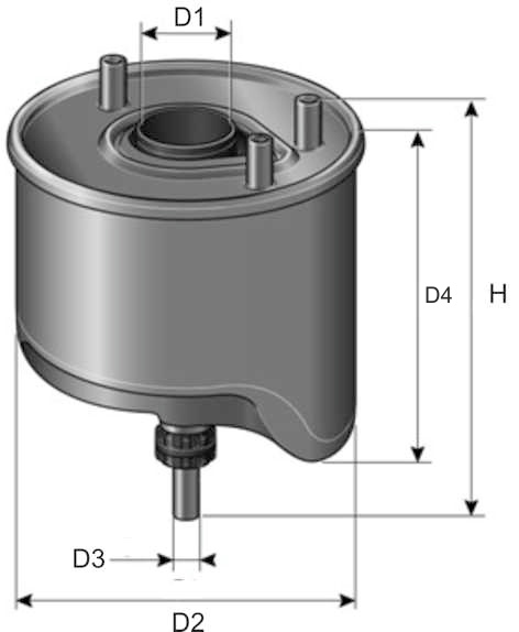DAVID VASCO C039 VASCO FILTERS Fuel Filter