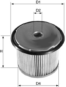 DAVID VASCO C218 VASCO FILTERS Fuel Filter