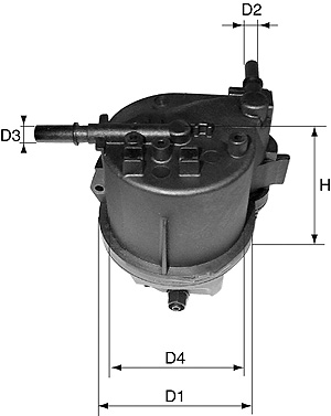 DAVID VASCO C242 VASCO FILTERS Fuel Filter