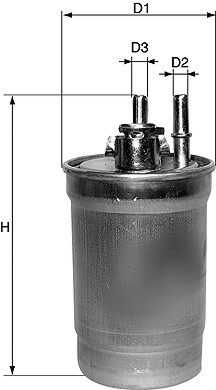 DAVID VASCO C250 VASCO FILTERS Fuel Filter