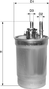 DAVID VASCO C251 VASCO FILTERS Fuel Filter
