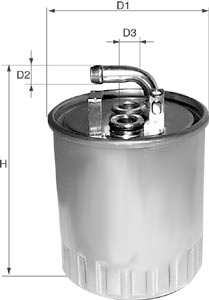 DAVID VASCO C252 VASCO FILTERS Fuel Filter