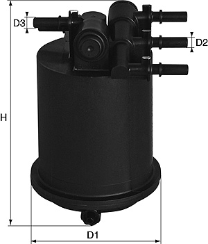 DAVID VASCO C289 VASCO FILTERS Fuel Filter