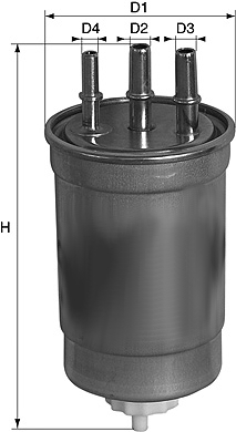 DAVID VASCO C290 VASCO FILTERS Fuel Filter