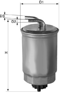 DAVID VASCO C296 VASCO FILTERS Fuel Filter