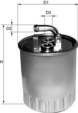 DAVID VASCO C309 VASCO FILTERS Fuel Filter