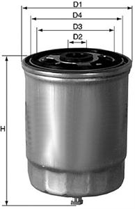 DAVID VASCO C323 VASCO FILTERS Fuel Filter