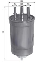 DAVID VASCO C336 VASCO FILTERS Fuel Filter