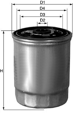 DAVID VASCO C382 VASCO FILTERS Fuel Filter