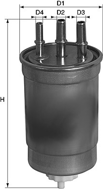 DAVID VASCO C393 VASCO FILTERS Fuel Filter