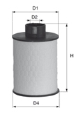 DAVID VASCO C454 VASCO FILTERS Fuel Filter