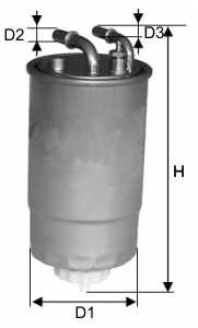 DAVID VASCO C912 VASCO FILTERS Fuel Filter