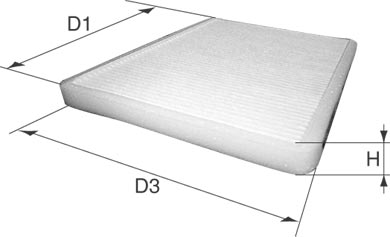 DAVID VASCO O005 VASCO FILTERS Filter, cabin air