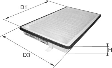 DAVID VASCO O093 VASCO FILTERS Filter, cabin air