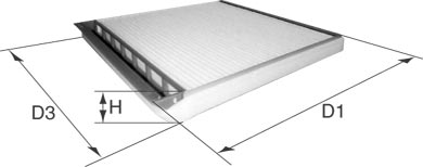 DAVID VASCO O101 VASCO FILTERS Filter, cabin air