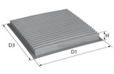 DAVID VASCO O159 VASCO FILTERS Filter, cabin air