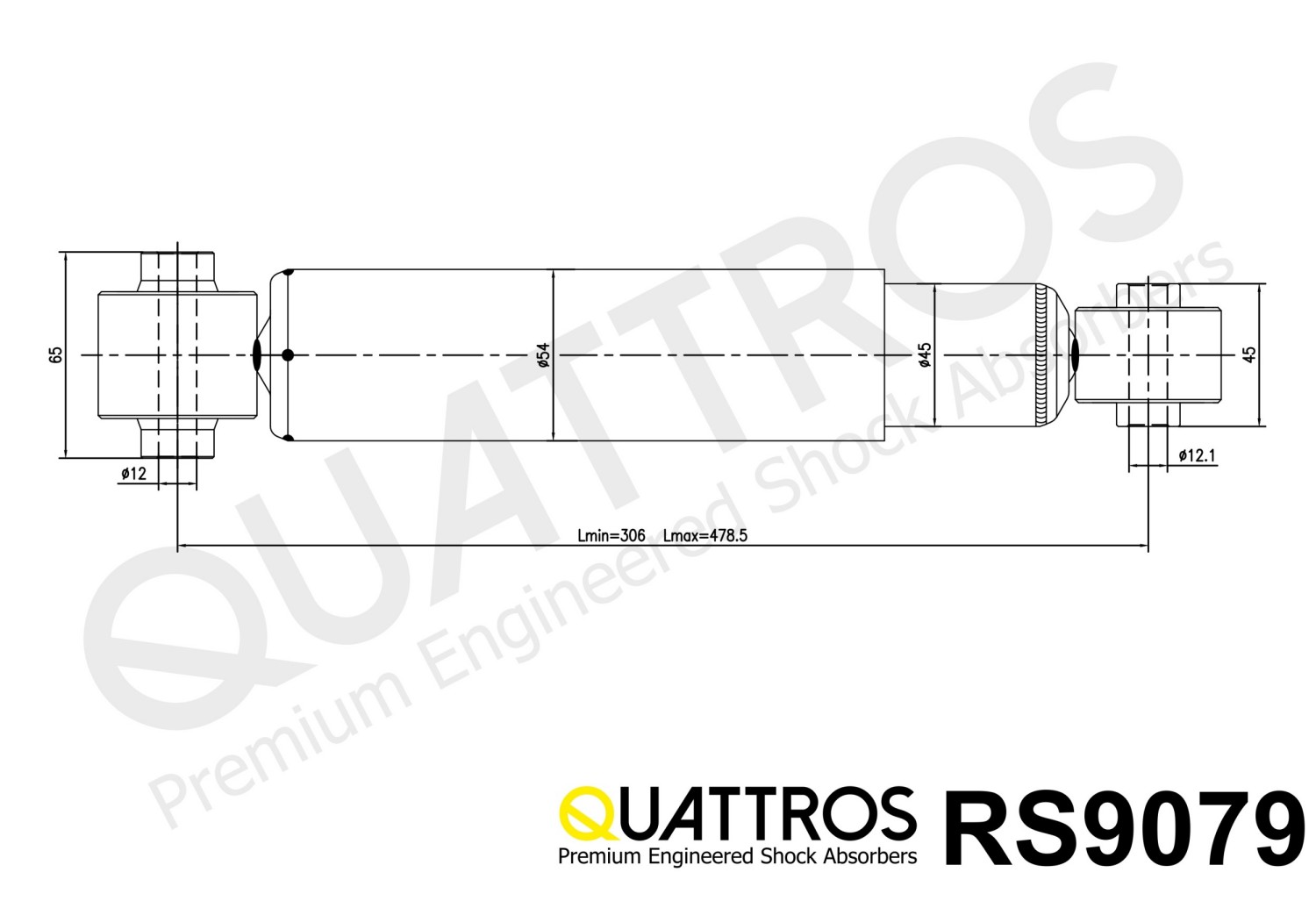 DAVID VASCO RS9079 QUATTROS Shock Absorber