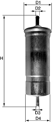 DAVID VASCO S001 VASCO FILTERS Fuel Filter
