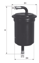 DAVID VASCO S088 VASCO FILTERS Fuel Filter