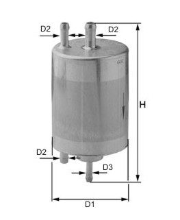 DAVID VASCO S093 VASCO FILTERS Fuel Filter