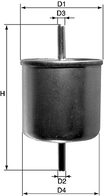 DAVID VASCO S201 VASCO FILTERS Fuel Filter