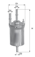 DAVID VASCO S994 VASCO FILTERS Fuel Filter