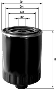 DAVID VASCO V010 VASCO FILTERS Oil Filter