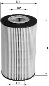 DAVID VASCO V201 VASCO FILTERS Oil Filter