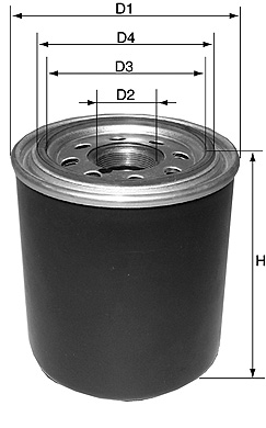 DAVID VASCO V224 VASCO FILTERS Oil Filter