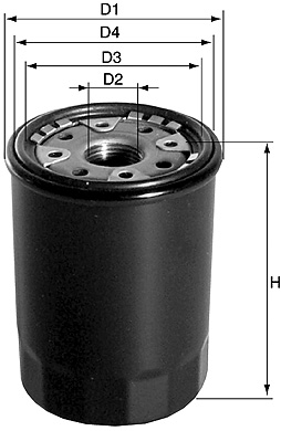 DAVID VASCO V226 VASCO FILTERS Oil Filter