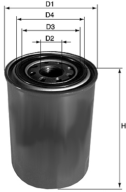 DAVID VASCO V240 VASCO FILTERS Oil Filter