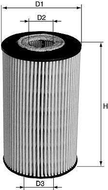 DAVID VASCO V320 VASCO FILTERS Oil Filter