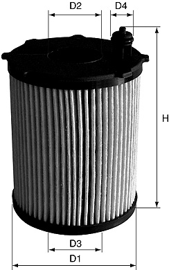DAVID VASCO V326 VASCO FILTERS Oil Filter