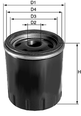 DAVID VASCO V413 VASCO FILTERS Oil Filter