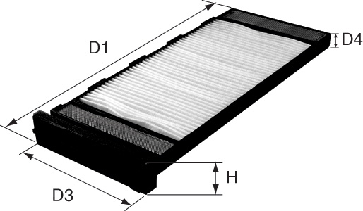 DAVID VASCO X213 VASCO FILTERS Filter, cabin air