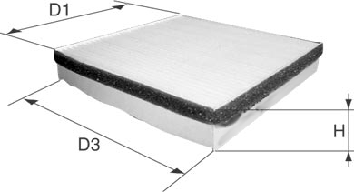 DAVID VASCO X263 VASCO FILTERS Filter, cabin air