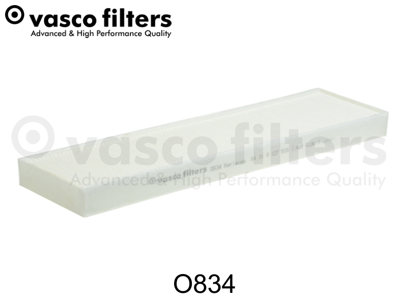 DAVID VASCO O834 VASCO FILTERS Filter, cabin air